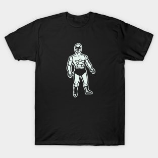 Luchador En Blanco T-Shirt